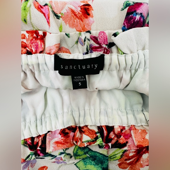 Sanctuary Cold Shoulder Floral Size Small - Picture 9 of 15